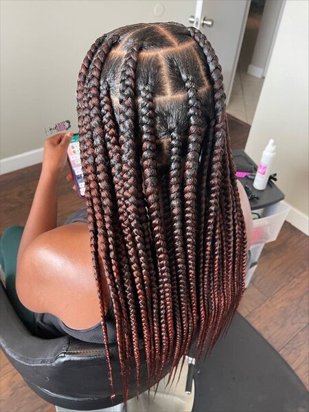 Knotless braids : la version sans tension, mode d’emploi